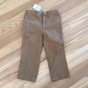 NWT J.Crew Crewcuts Toddler Boy Chinos